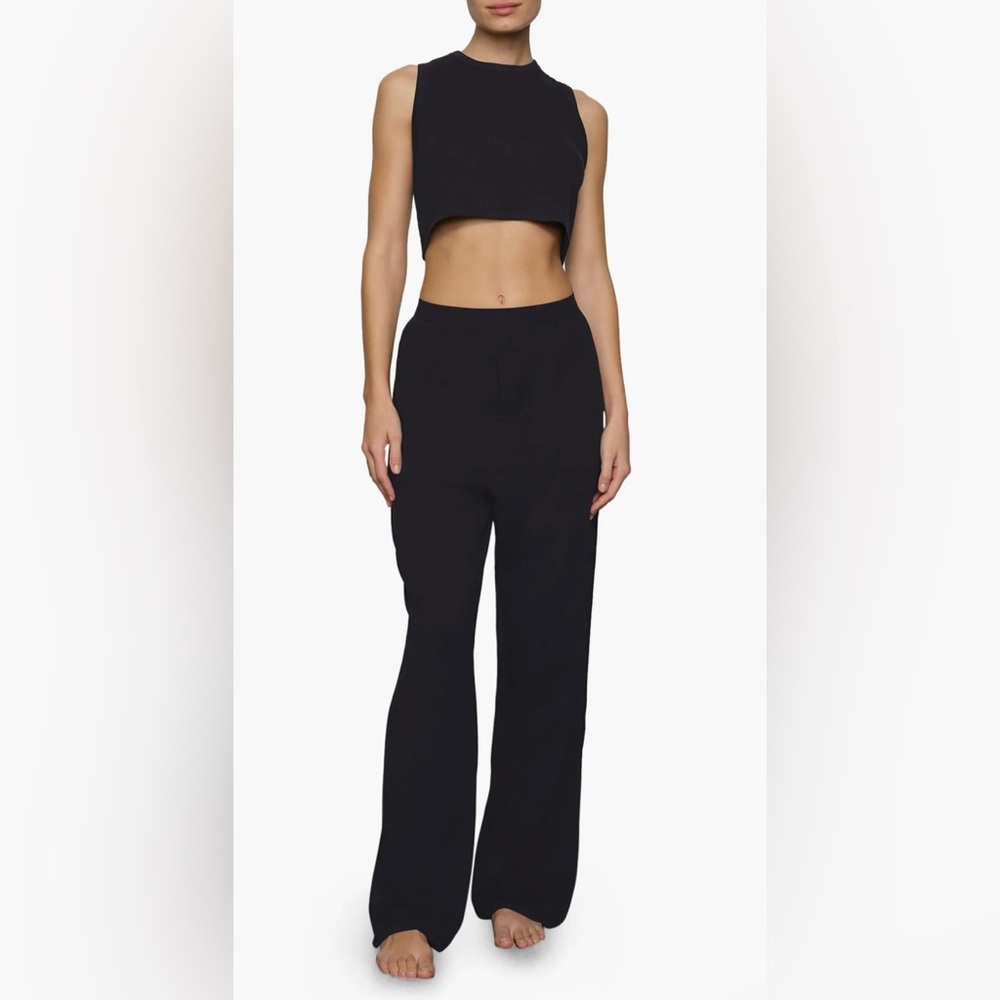 SKIMS NWT Loose Boyfriend pants onyx